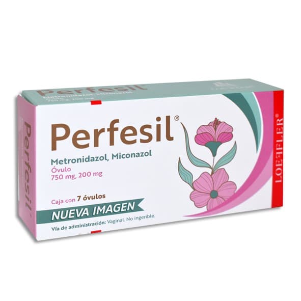 Perfesil C/7 Óvulos 750/200 Mg.