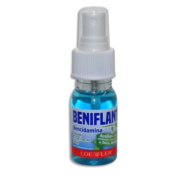Beniflant Sol. Bucal Fco. Atomizador C/30 Ml. 0.15 G/100 Ml.