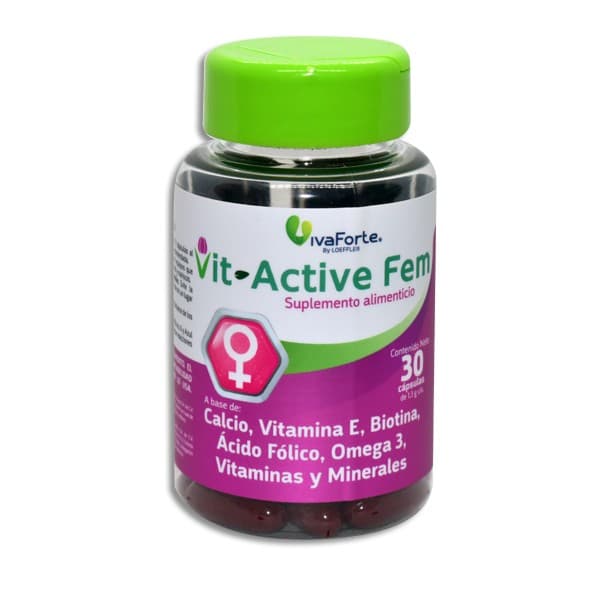Vit Active Fem C/30 Caps. 1.3 G.
