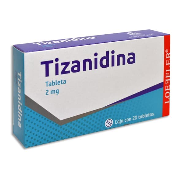 Tizanidina (loeffler) C/20 Tabs. 2 Mg.
