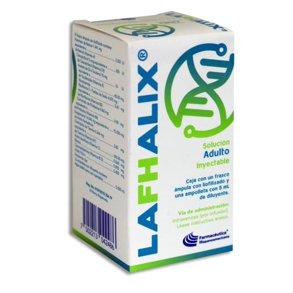 Lafhalix Sol. Iny. Adulto C/1 Fco. Amp. 5 Ml.