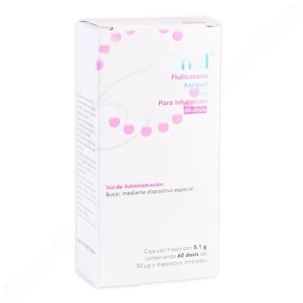Fhisflunal Aerosol P/inhalación Fco. C/ 60 Dosis 50 Mcg.