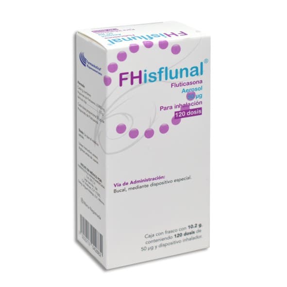 Fhisflunal Aerosol P/inhalación Fco. C/120 Dosis 50 Mcg.