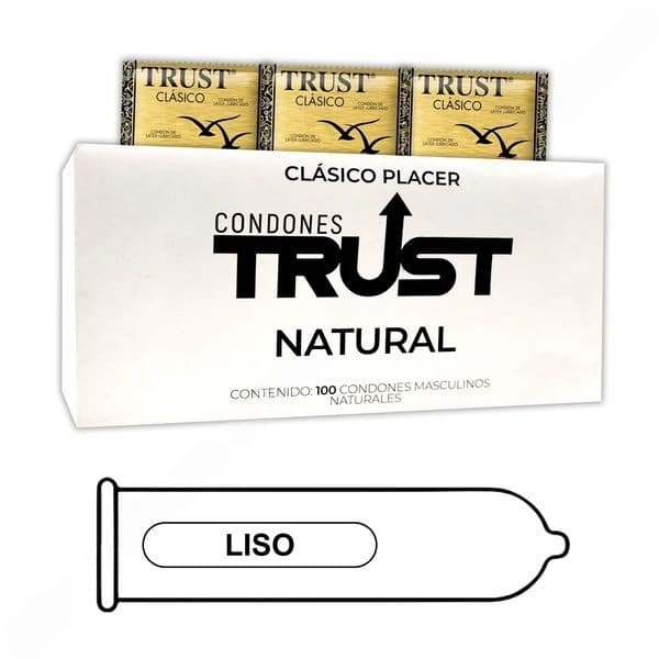 Trust Natural Caja C/100 Condones.