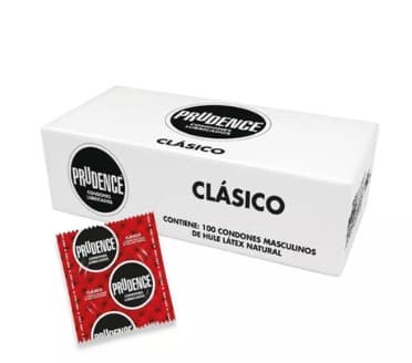 Prudence Clásico Caja Refill C/100 Condones.