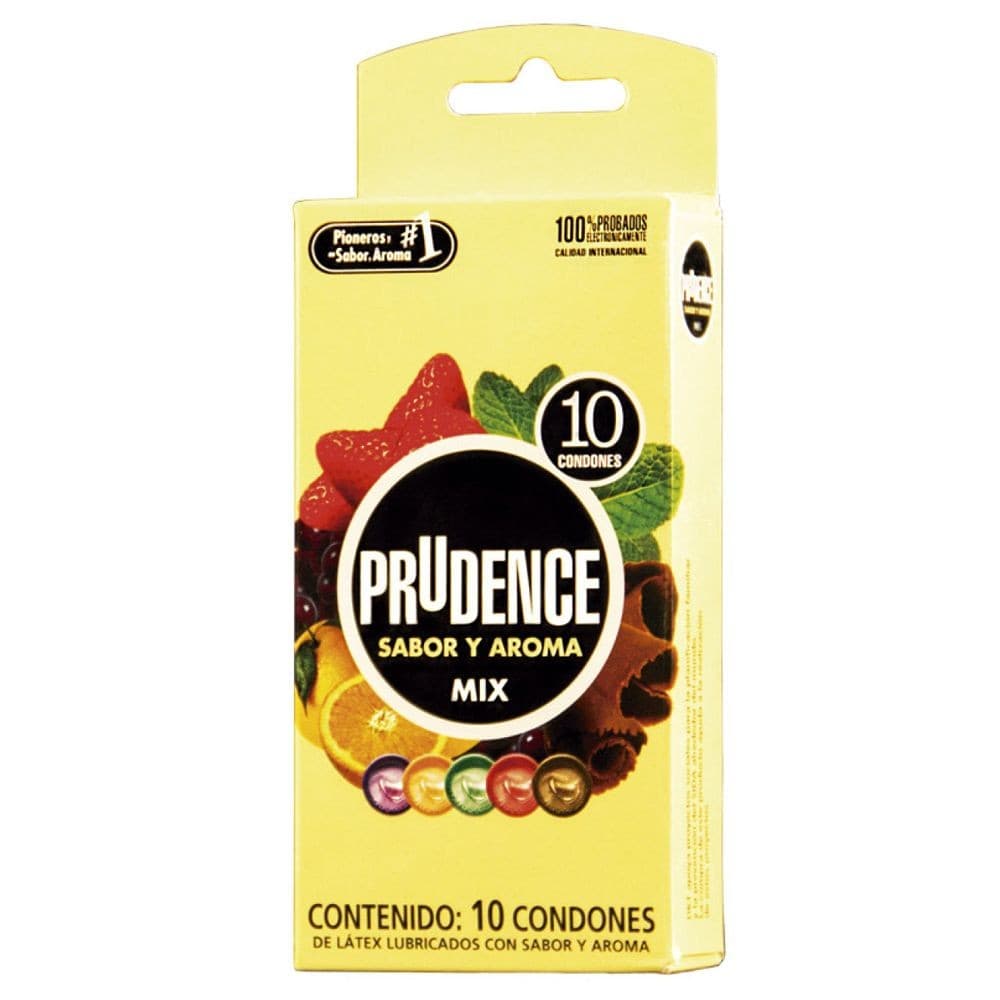 Prudence Sabor y Aroma Mix Blister C/10 Condones.