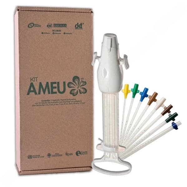 Kit Ameu C/1 Aspirador+16 Cánulas de Aspiración.