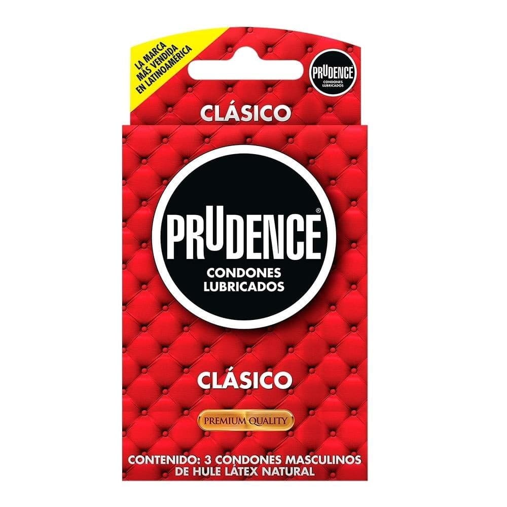 Prudence Clásico Caja C/ 3 Condones.