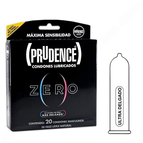 Prudence Zero Caja C/20 Condones.