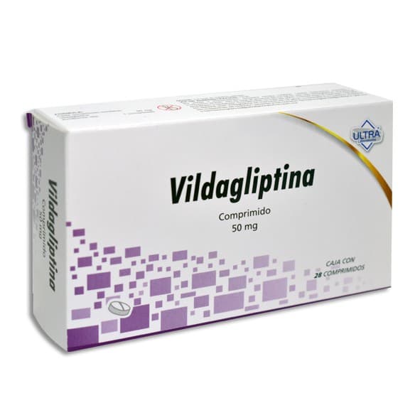 Vildagliptina (ultra) C/28 Comps. 50 Mg.