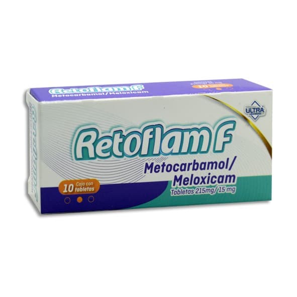 Retoflam-f C/10 Tabs. 215/15 Mg.