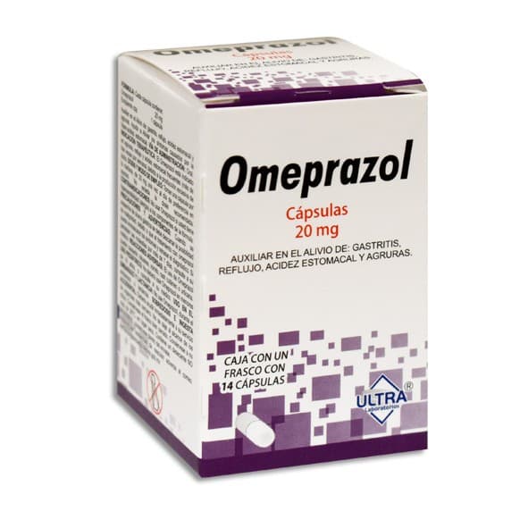 Omeprazol (ultra) C/ 14 Caps. 20 Mg.