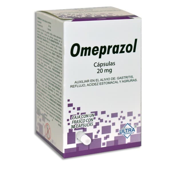 Omeprazol (ultra) C/ 30 Caps. 20 Mg.
