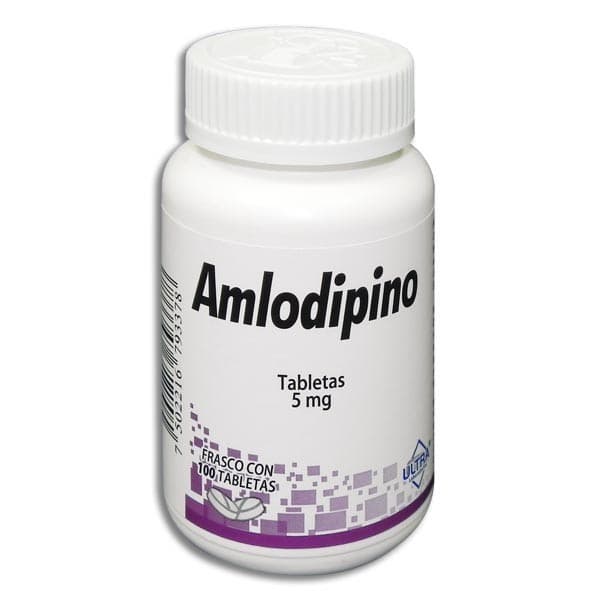 Amlodipino (ultra) C/100 Tabs. 5 Mg.