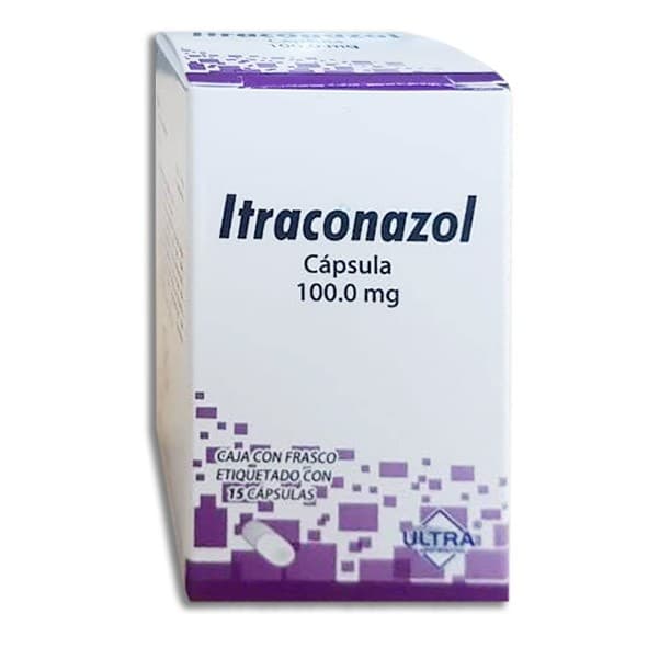 Itraconazol (ultra) C/15 Caps 100 Mg.