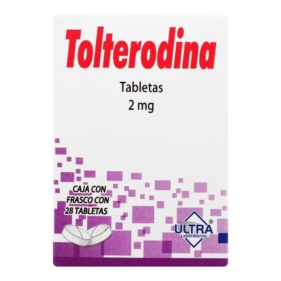Tolterodina (ultra) C/28 Tabs. 2 Mg.