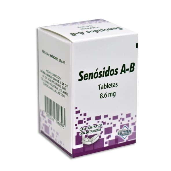 Senósidos A-b (ultra) C/20 Tabs. 8.6 Mg.