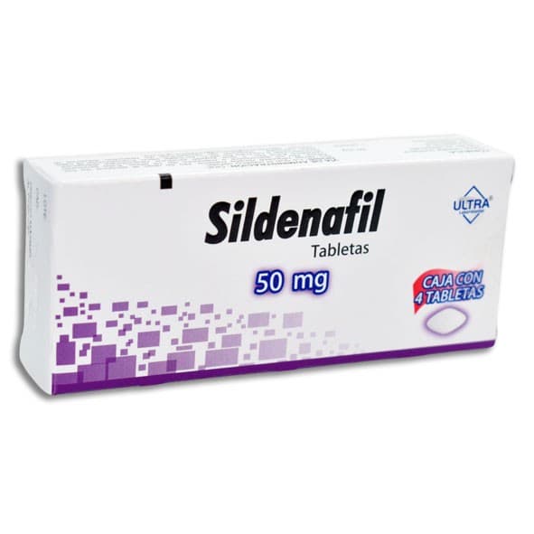 Sildenafil (ultra) C/4 Tabs. 50 Mg.