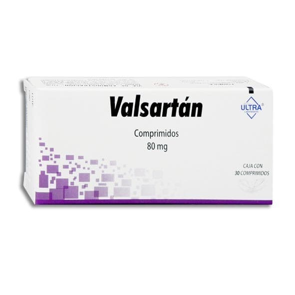 Valsartán (ultra) C/30 Comps. 80 Mg.
