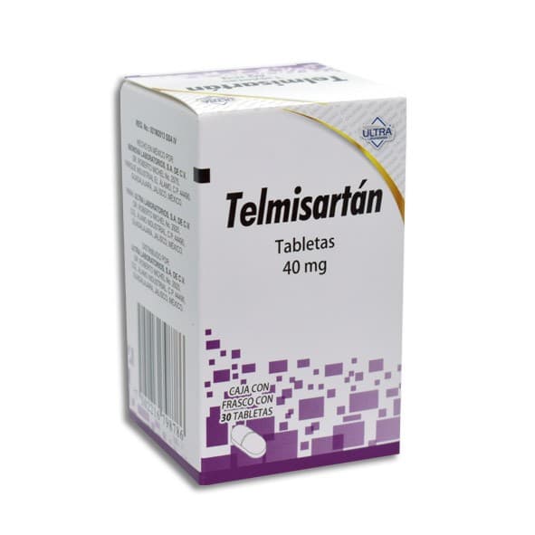 Telmisartán (ultra) C/30 Tabs. 40 Mg.