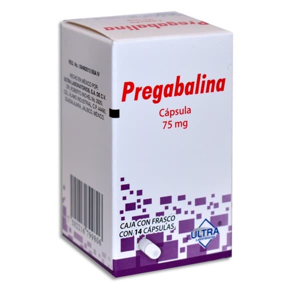 Pregabalina (ultra) C/14 Caps. 75 Mg.