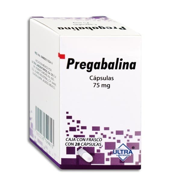 Pregabalina (ultra) C/28 Caps. 75 Mg.