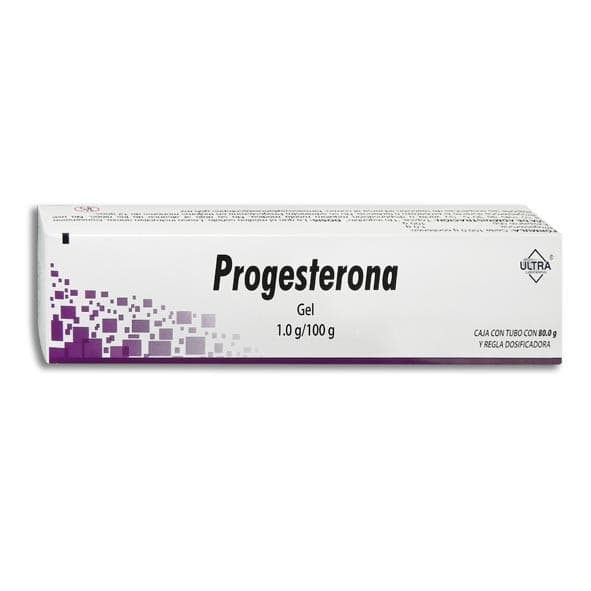 Progesterona (ultra) Gel Tubo C/80 G. 1.0 G/100 G.