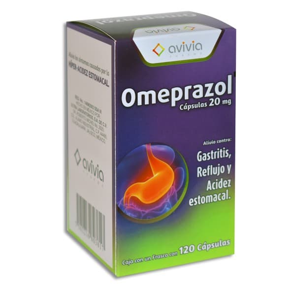 Omeprazol (avivia) C/120 Caps. 20 Mg.