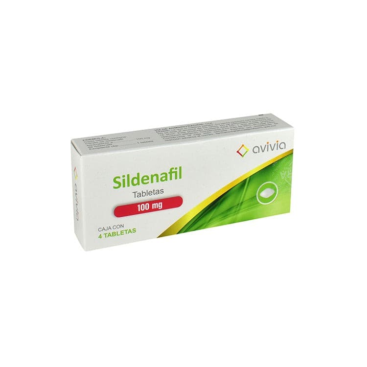 Sildenafil (avivia) C/4 Tabs. 100 Mg.