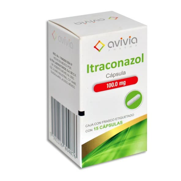 Itraconazol (avivia) C/15 Caps 100 Mg.