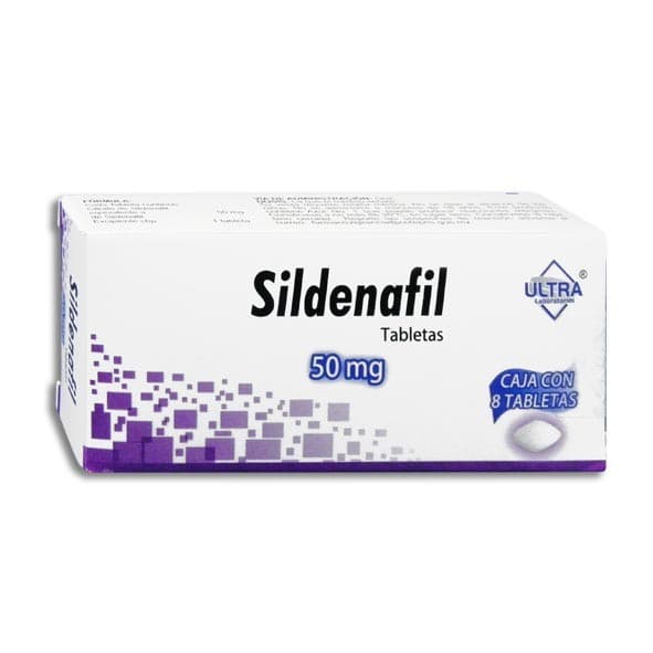 Sildenafil (ultra) C/8 Tabs. 50 Mg.