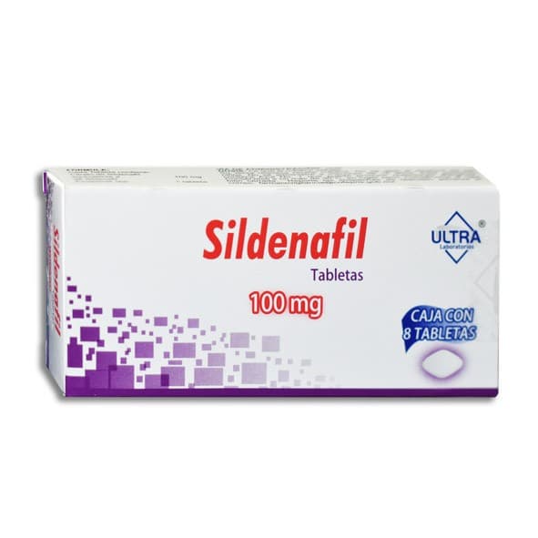 Sildenafil (ultra) C/8 Tabs. 100 Mg.