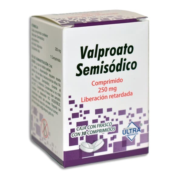 Valproato Semisódico (ultra) C/30 Comps. L.r. 250 Mg.