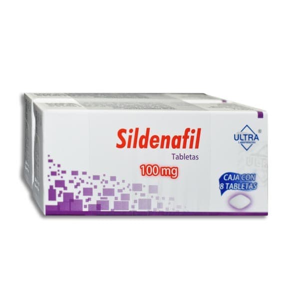 Sildenafil (ultra) C/8 Tabs. 100 Mg. (oferta 2x1).