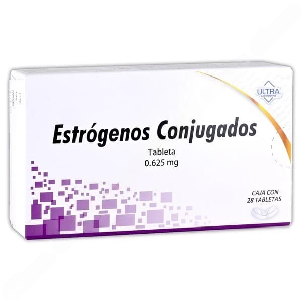 Estrógenos Conjugados (ultra) C/28 Tabs. 0.625 Mg.