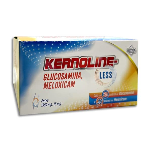 Kernoline-less Polvo C/30 Sobs. 1500 Mg y 30 Sobs. 15 Mg.