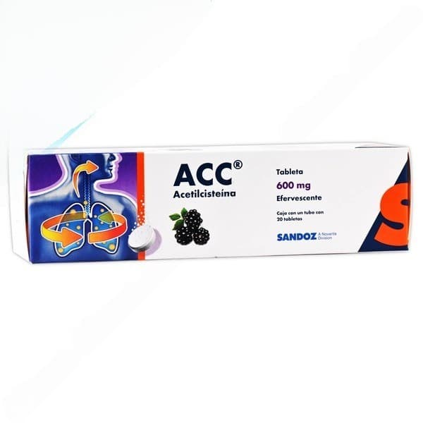 Acc C/20 Tabs. Efervescentes 600 Mg.