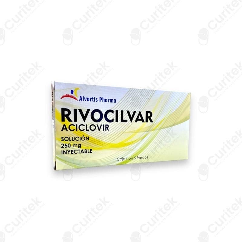 Rivocilvar Sol. Iny. C/5 Fcos. Amp. 250 Mg/10 Ml.