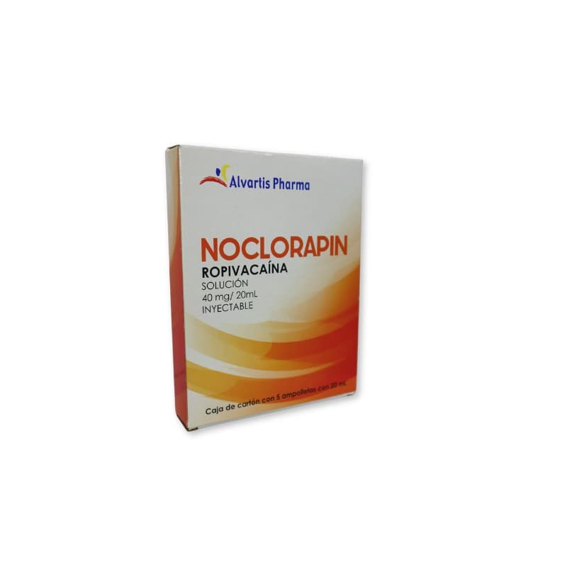 Noclorapin Sol. Iny. C/5 Amptas. 40 Mg/20 Ml.