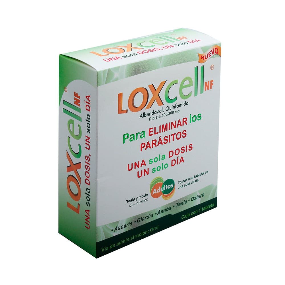 Loxcell Nf C/1 Tableta 400/300 Mg.