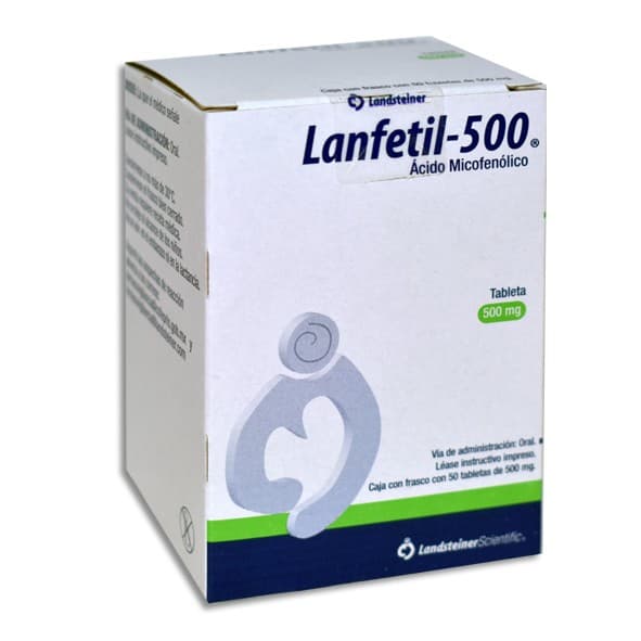 Lanfetil-500 C/50 Tabs. 500 Mg.