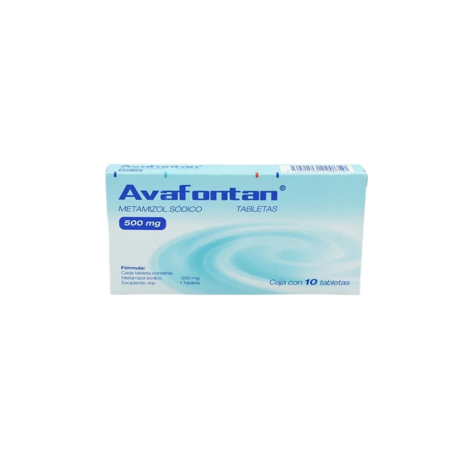 Avafontan C/10 Tabs. 500 Mg.