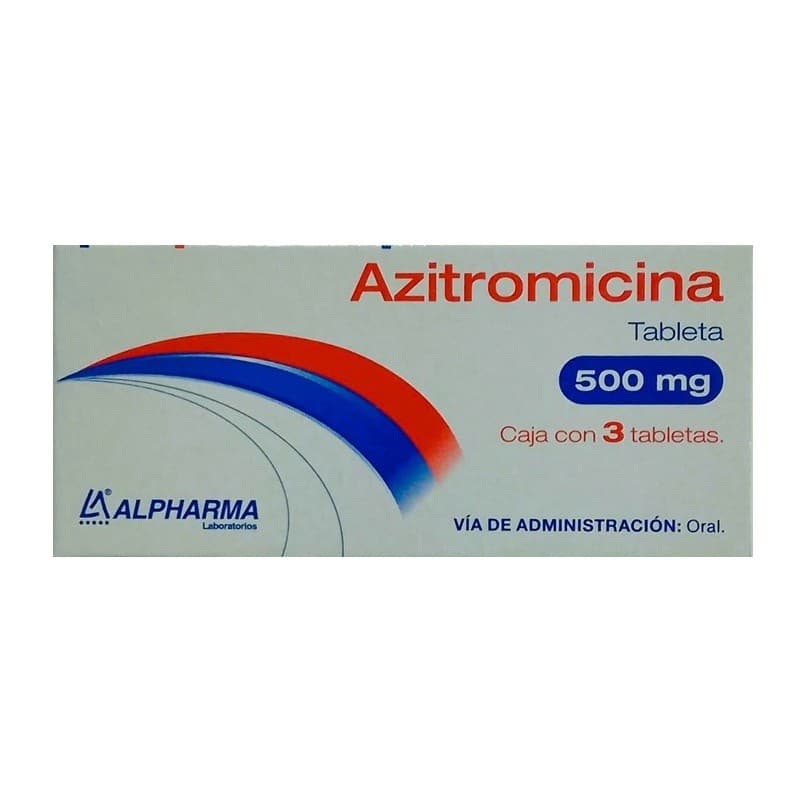 Azitromicina (alpharma) C/3 Tabs. 500 Mg.