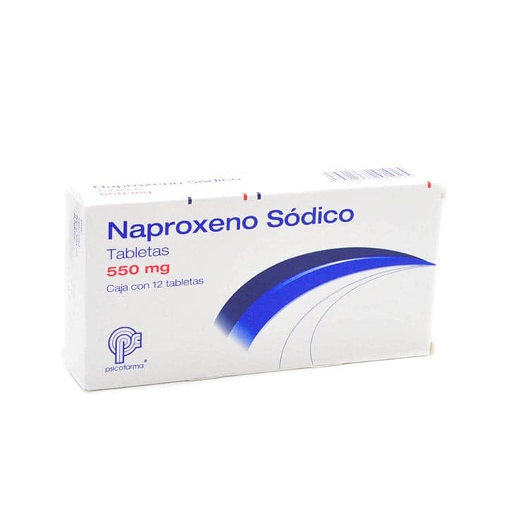 Naproxeno (psicofarma) C/12 Tabs. 550 Mg.