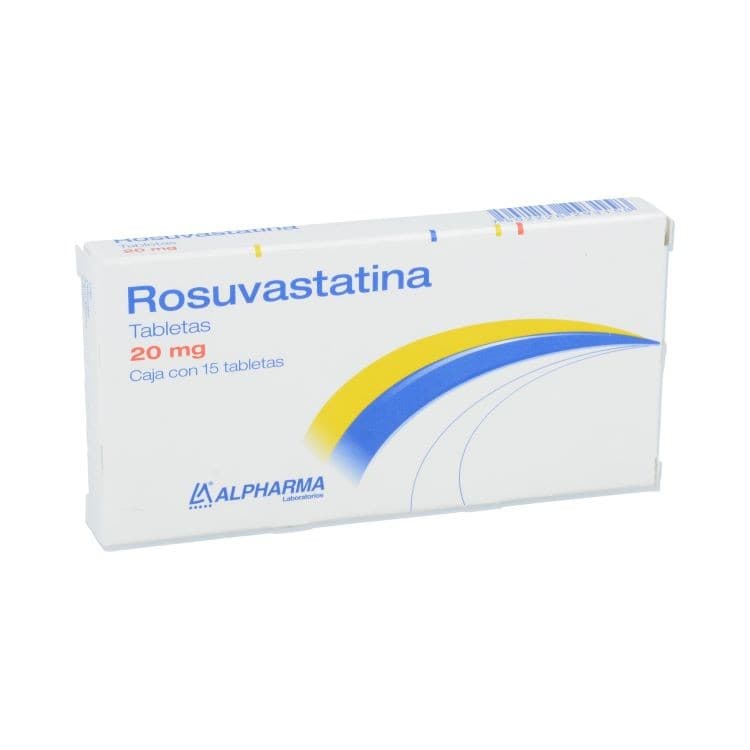Rosuvastatina (alpharma) C/15 Tabs. 20 Mg.