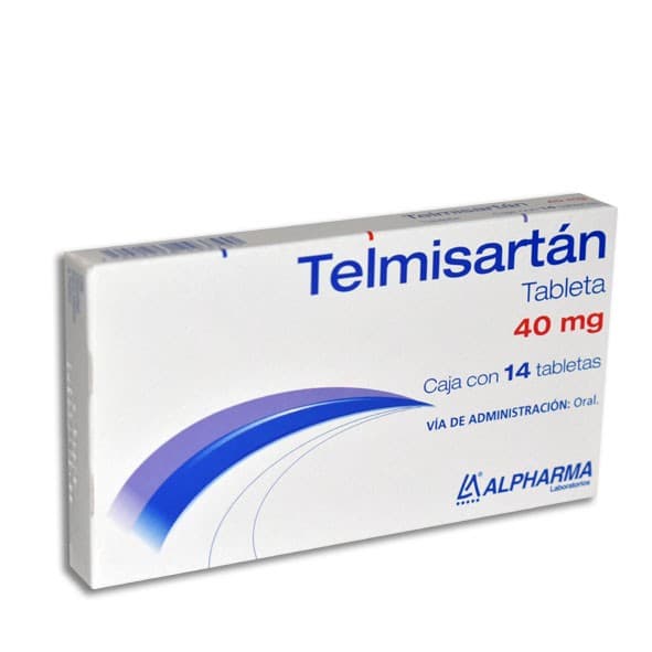 Telmisartán (alpharma) C/14 Tabs. 40 Mg.