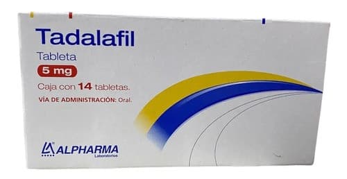 Tadalafil (alpharma) C/ 14 Tabs. 5 Mg.