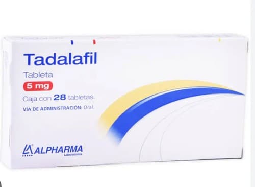 Tadalafil (alpharma) C/ 28 Tabs. 5 Mg.