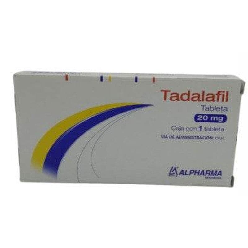 Tadalafil (alpharma) C/1 Tableta 20 Mg.