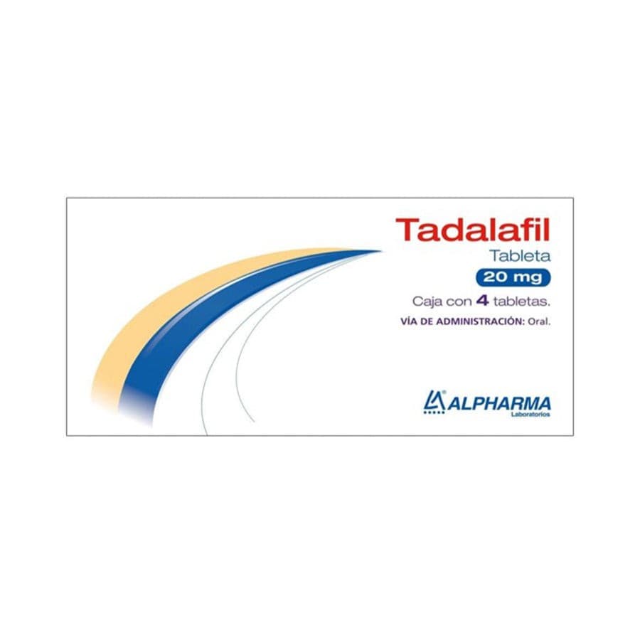 Tadalafil (alpharma) C/4 Tabs. 20 Mg.